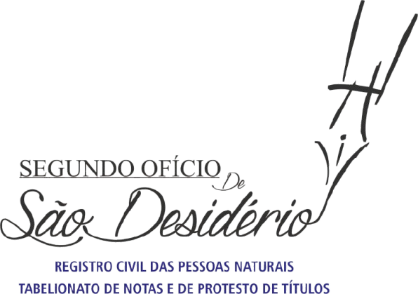 Logo Cartório de Registro Civil São Desidério